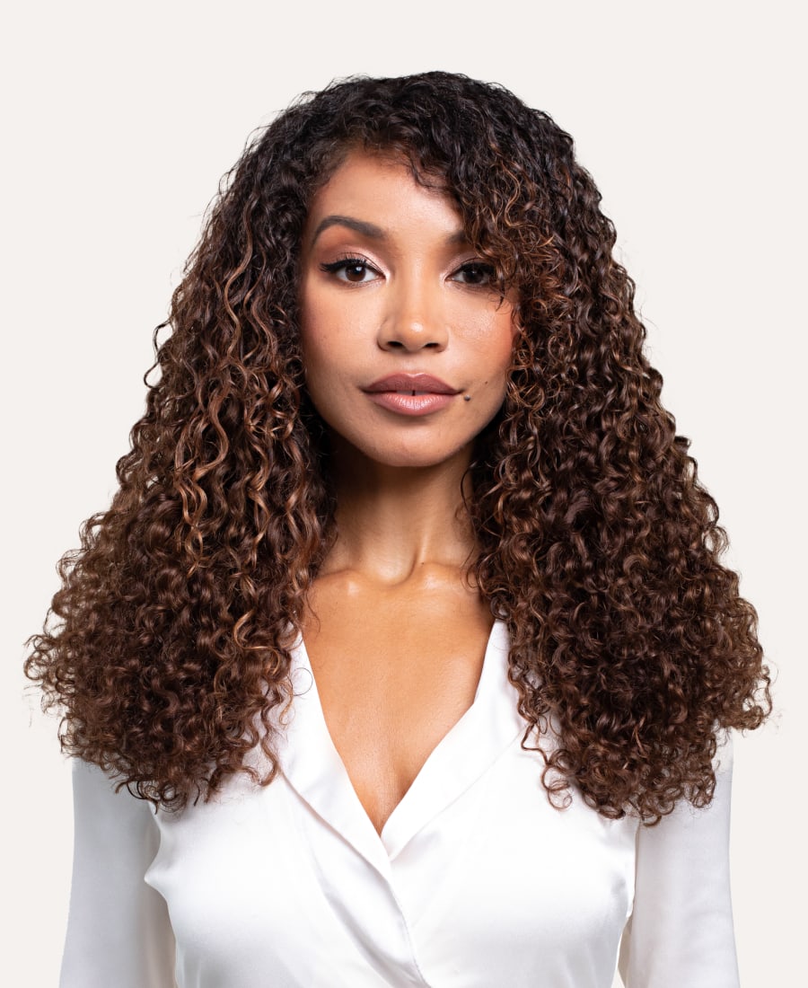 Hair wig 2025 extension curly